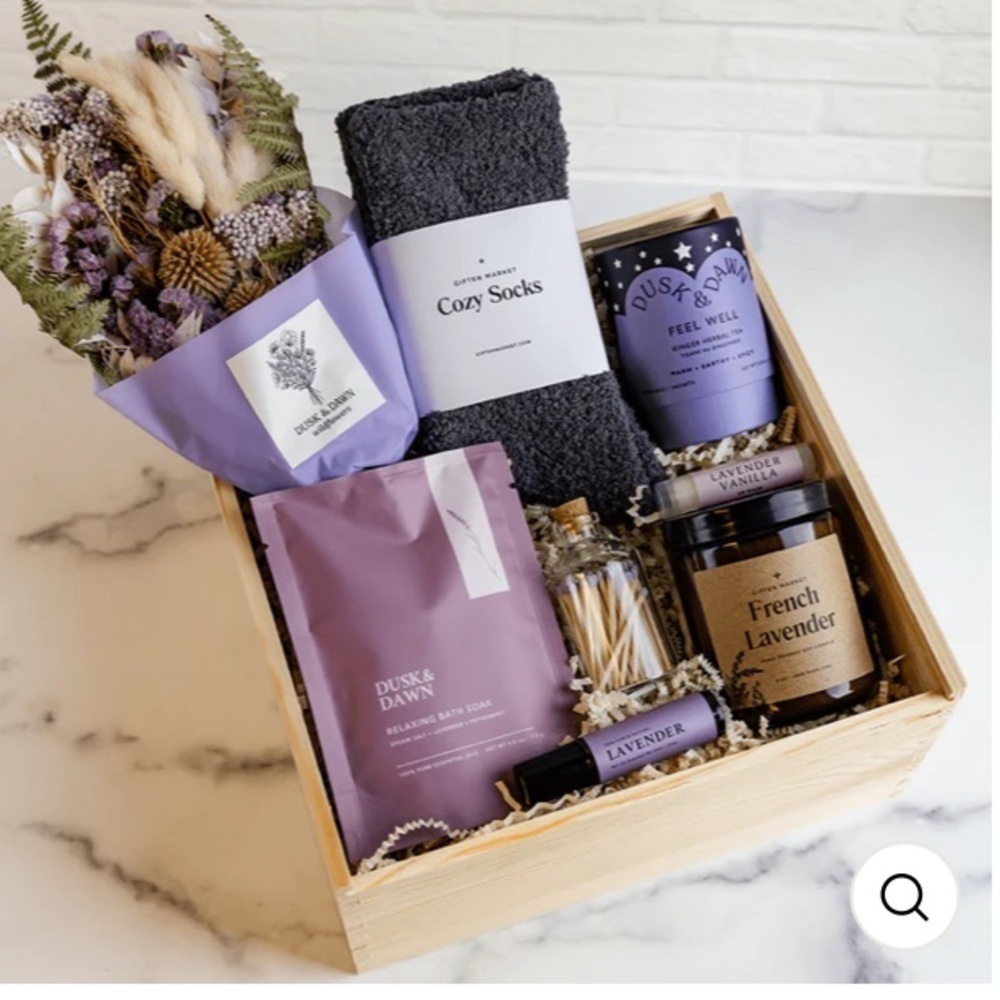 Sweet Dreams Lavender Gift Box Luxury Crate